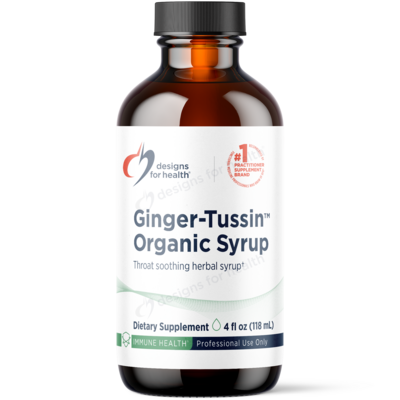 Ginger-Tussin Organic Syrup 118 Milliliters