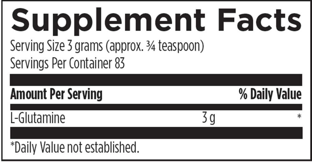 Product image for L-Glutamine Powder.