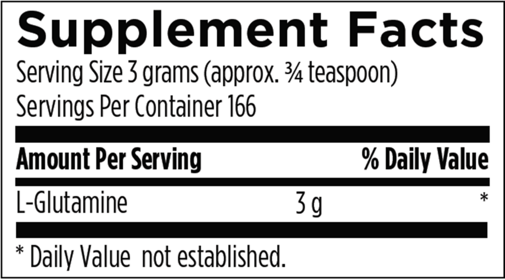 Product image for L-Glutamine Powder.