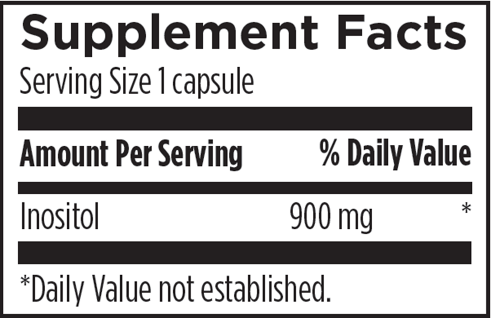 Product image for Inositol 900mg.