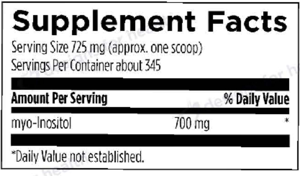 Product image for Inositol Powder.