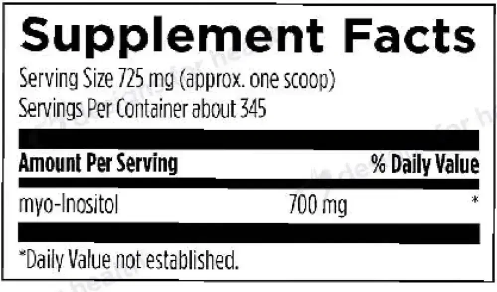 Product image for Inositol Powder.