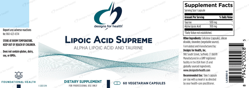 Product image for Lipoic Acid Supreme.