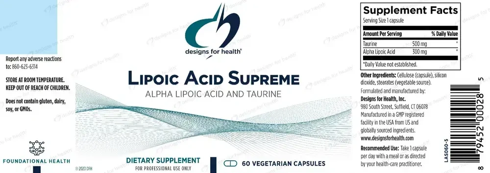 Product image for Lipoic Acid Supreme.