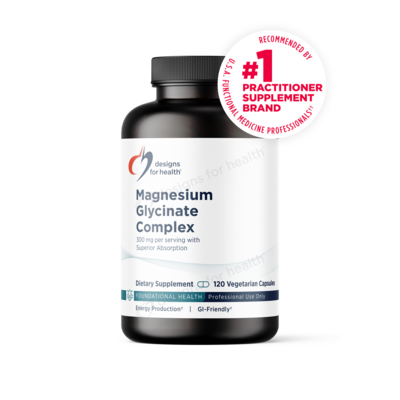 Magnesium Glycinate Complex (formerly Magnesium Buffered Chelate) 120 capsules