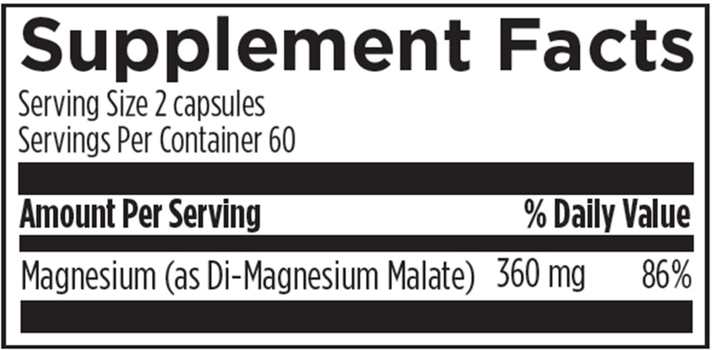 Product image for Magnesium Malate.