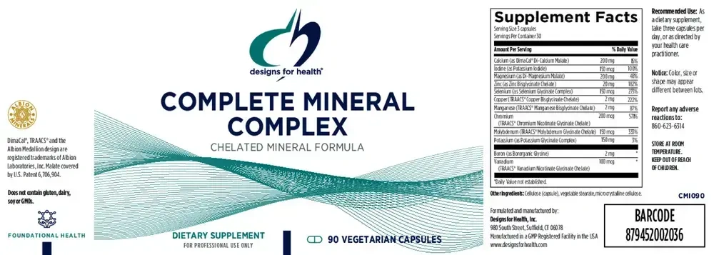 Product image for Complete Mineral Complex.