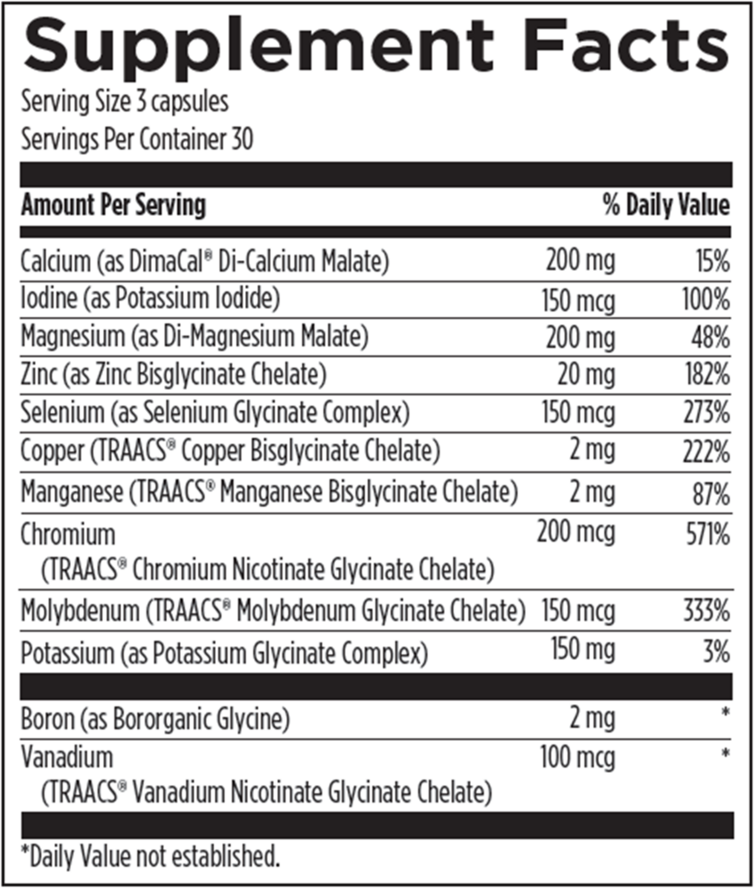 Product image for Complete Mineral Complex.