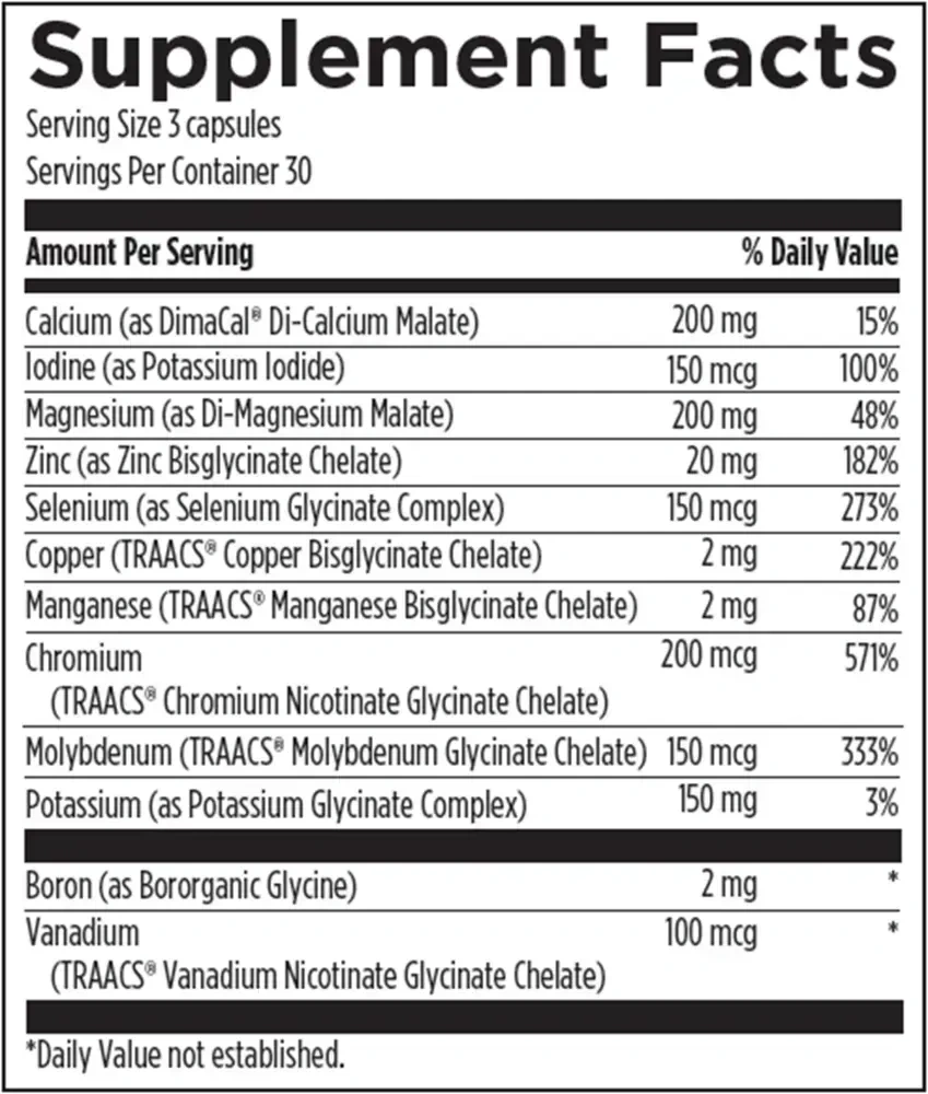 Product image for Complete Mineral Complex.