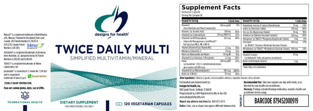 Product image for Twice Daily Multi™.