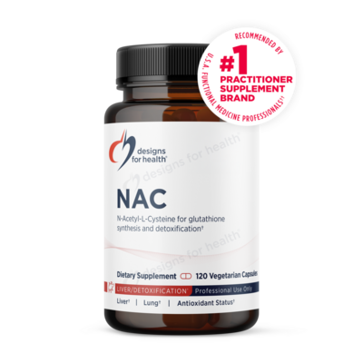 NAC (Formerly N-Acetyl-L-Cysteine) 120 capsules