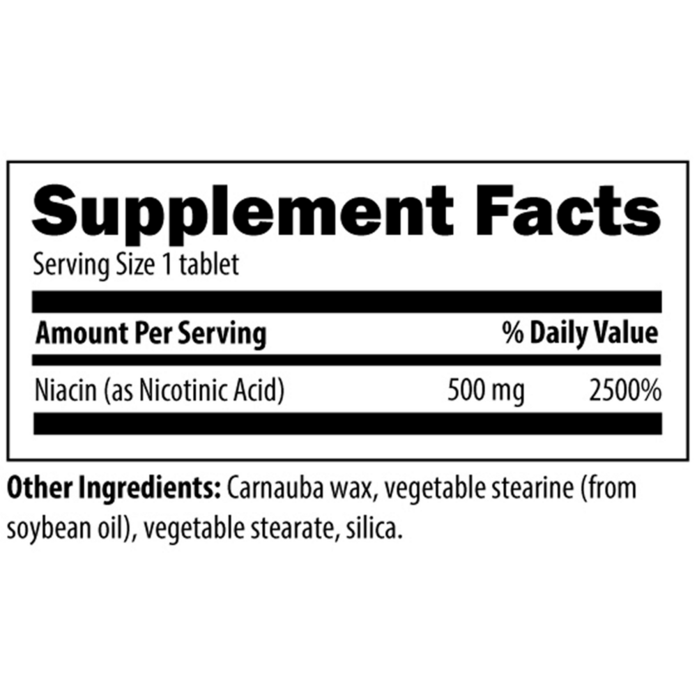 Product image for Niacin CRT 500mg.