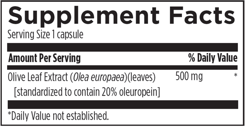 Product image for Olive Leaf Extract.