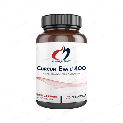 Curcum-Evail® 400 (formerly Curcum-Evail®) (30 Softgels) Product image for Curcum-Evail® 400 (formerly Curcum-Evail®) (30 Softgels). Discontinued.