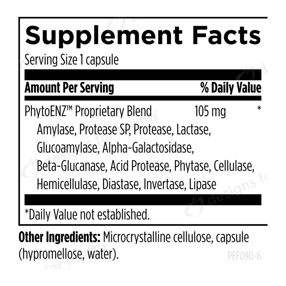 Product image for Plant Enzyme Digestive Formula.