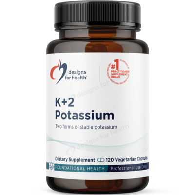 K+2 Potassium 300mg 120 capsules