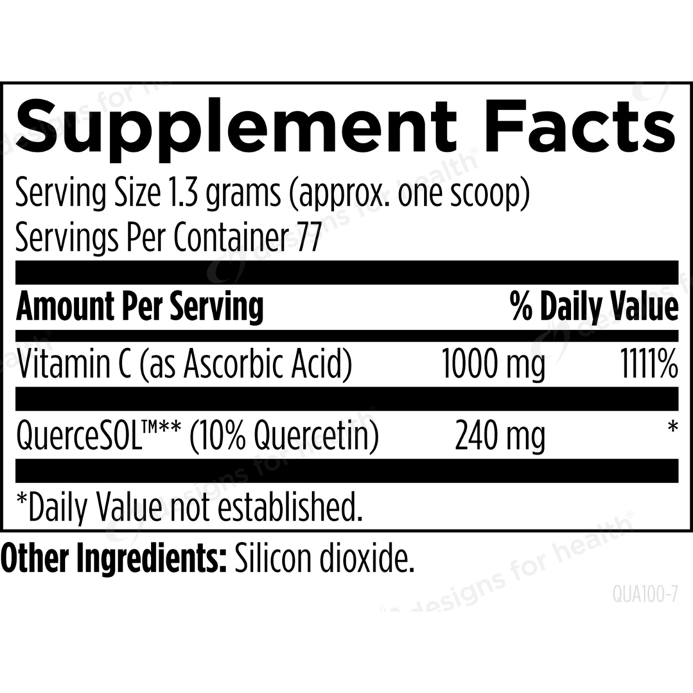 Product image for Quercetin Ascorbate Powder.