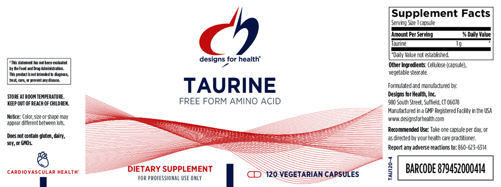Product image for Taurine 1000mg.
