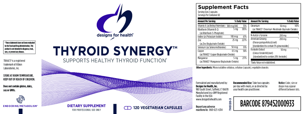 Product image for Thyroid Synergy.