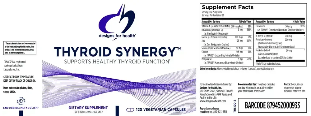 Product image for Thyroid Synergy.