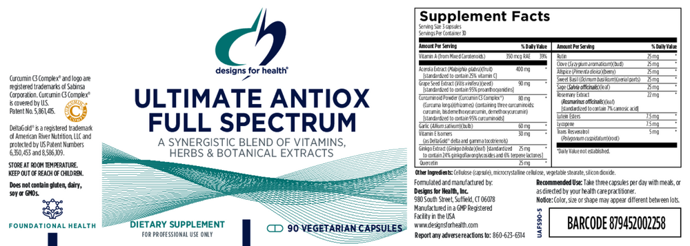 Product image for Ultimate Antiox Full Spectrum.