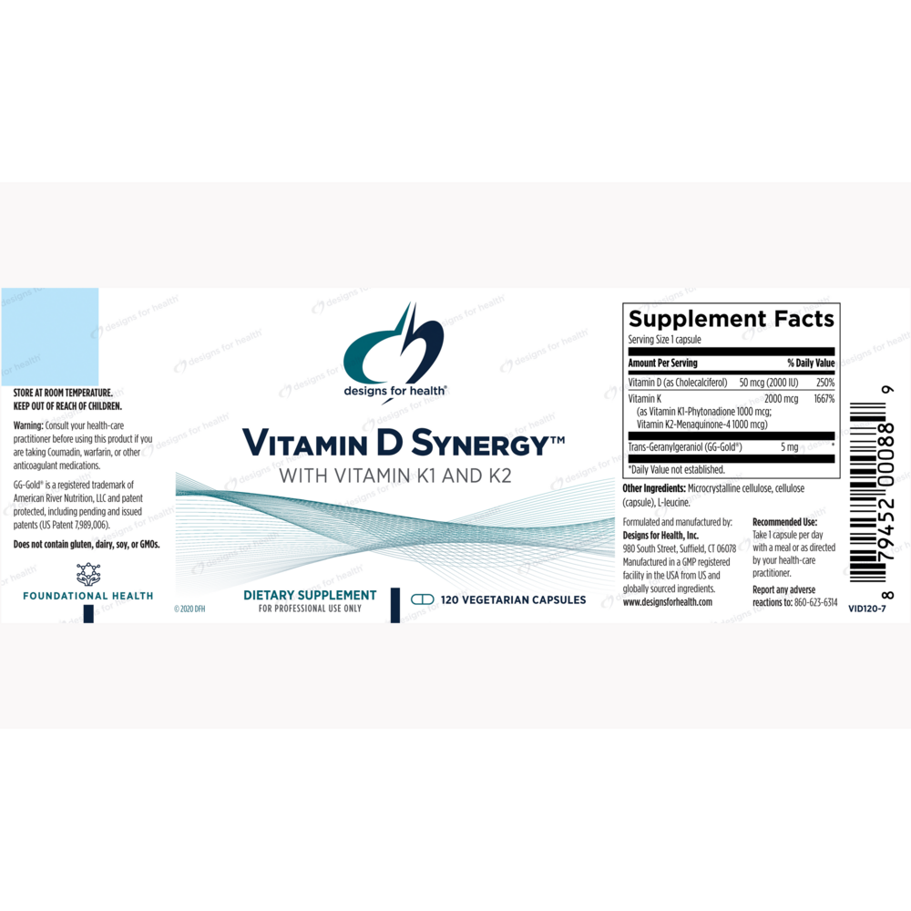 Product image for Vitamin D Synergy™.