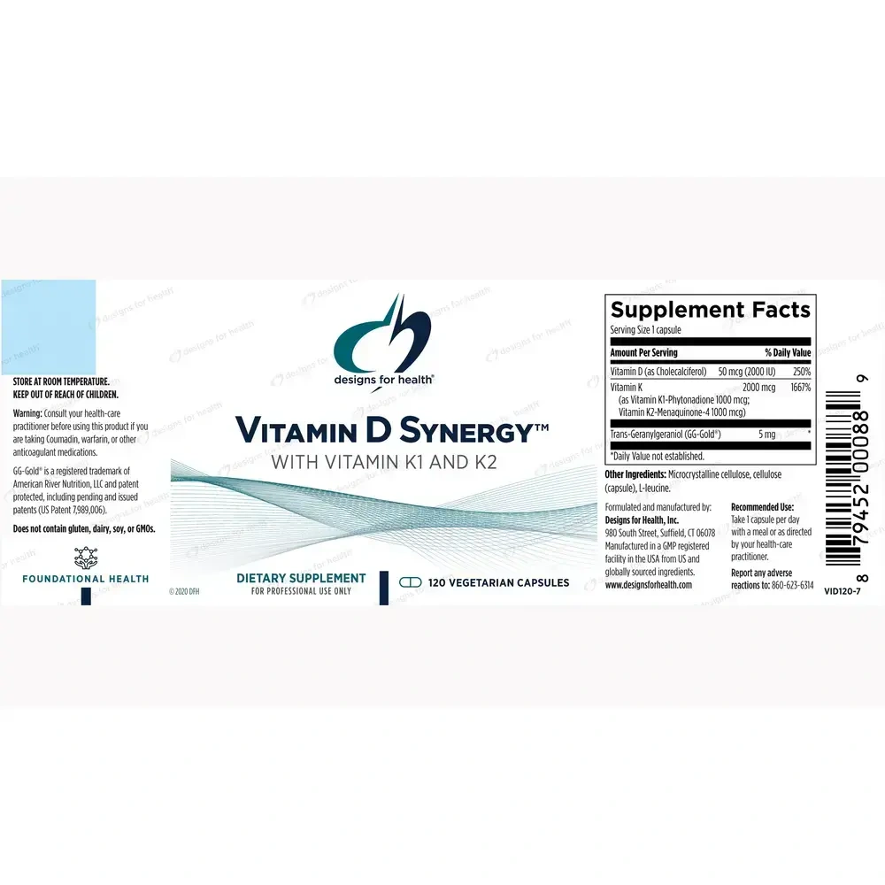 Product image for Vitamin D Synergy™.