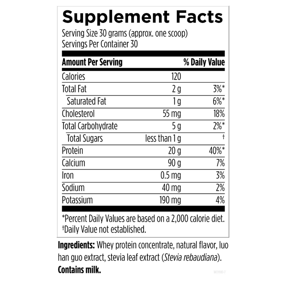 Product image for Whey Cool Vanilla Powder.