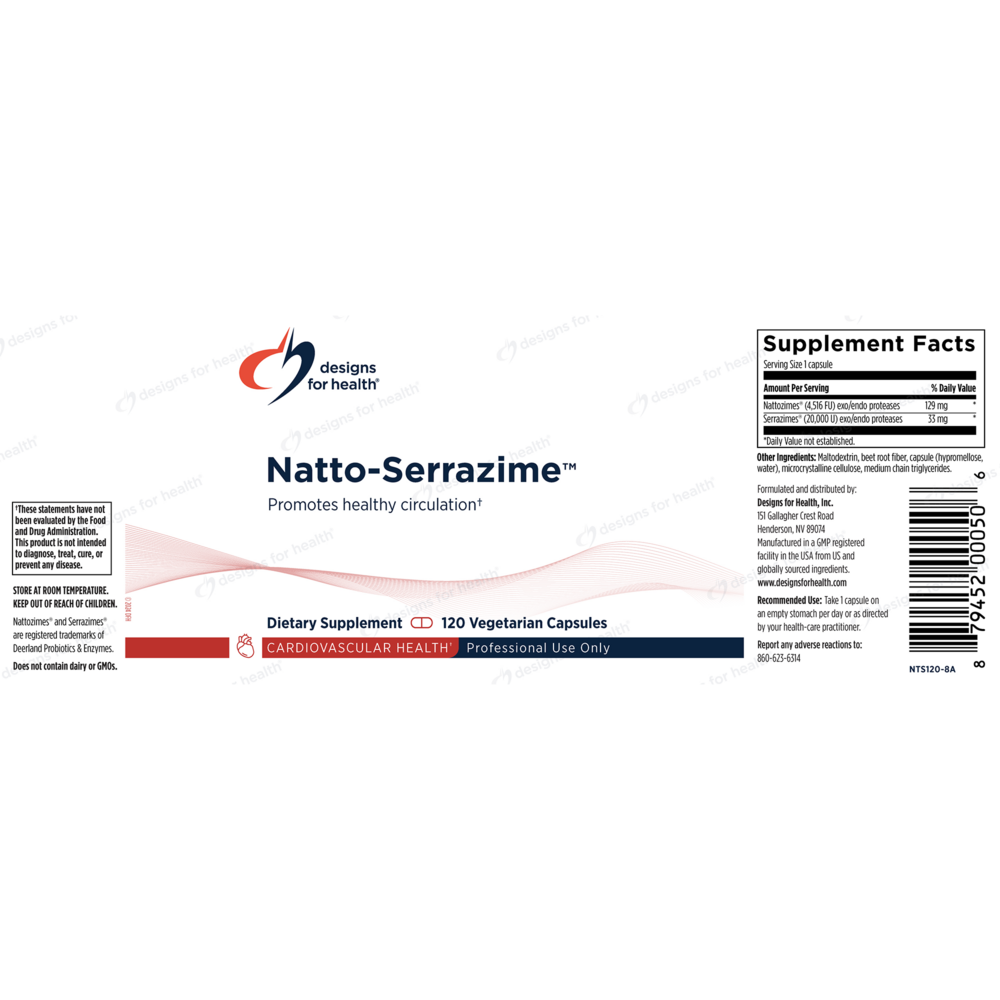 Product image for Natto-Serrazime.
