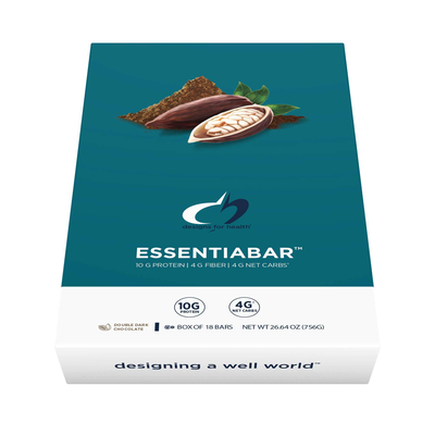 EssentiaBar Double Dark Chocolate 1 bar