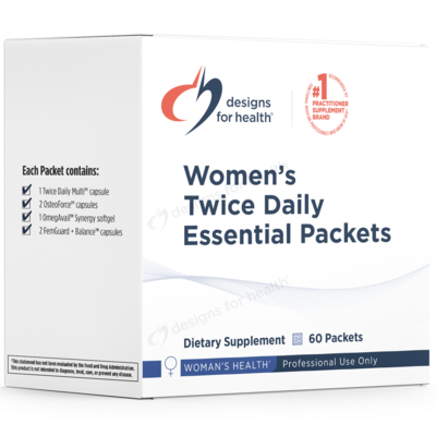 Women's Twice Daily Essential Packets 60 packets