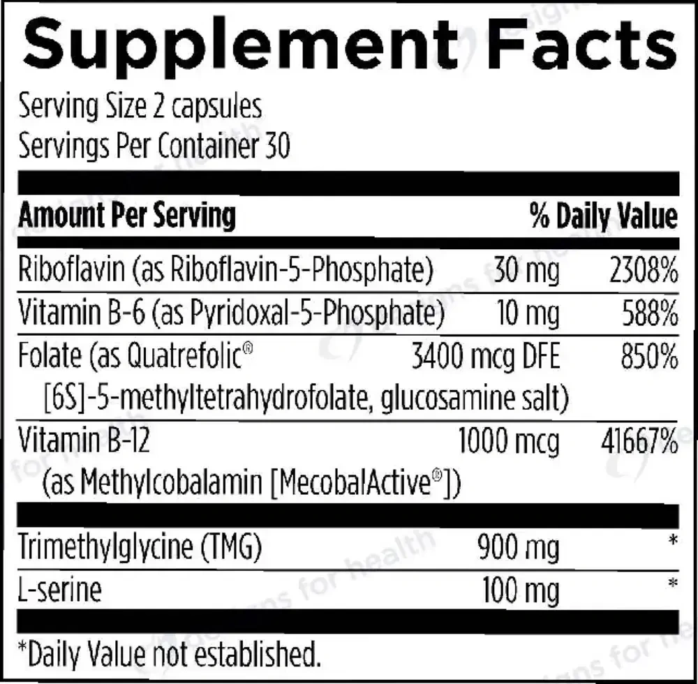 Product image for Homocysteine Supreme.