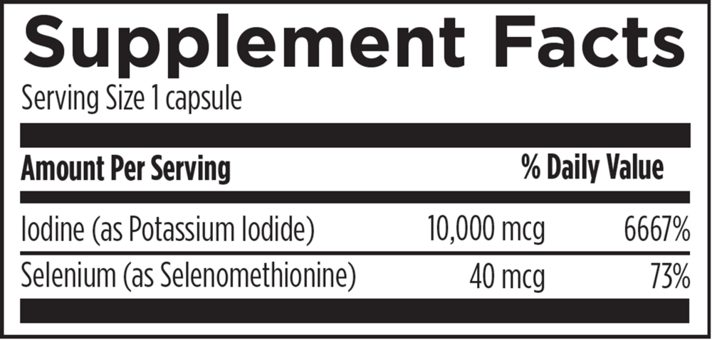 Product image for Iodine Synergy.