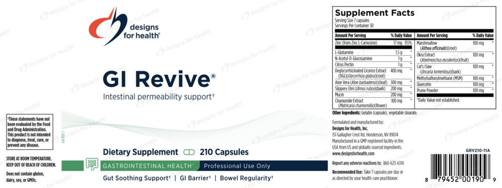 Product image for GI Revive.