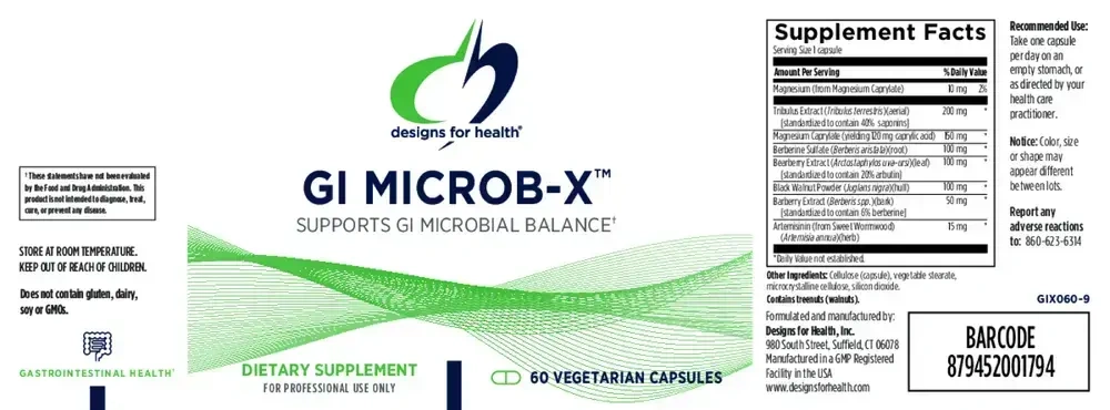 Product image for GI Microb-X.