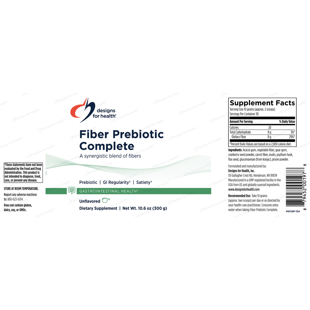 Product image for Fiber Prebiotic Complete.