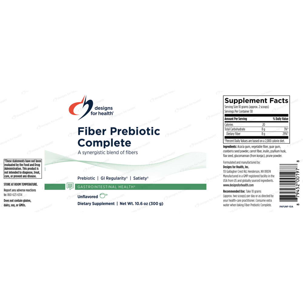 Product image for Fiber Prebiotic Complete.