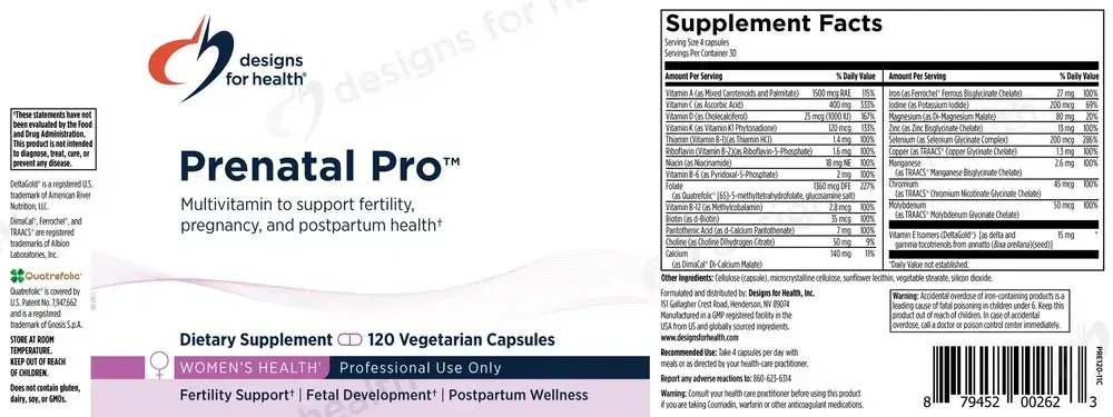 Product image for Prenatal Pro.