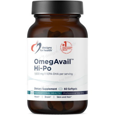 OmegAvail Hi-Po Fish Oil