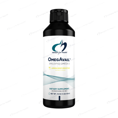 OmegAvail Lemon Drop Smoothie 16 Ounces