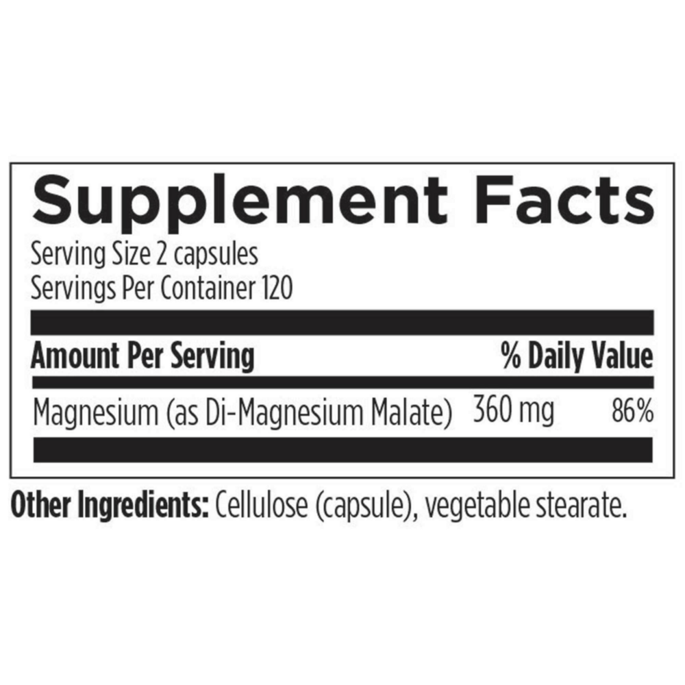 Product image for Magnesium Malate.