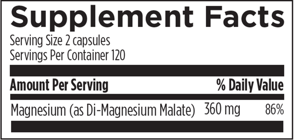 Product image for Magnesium Malate.