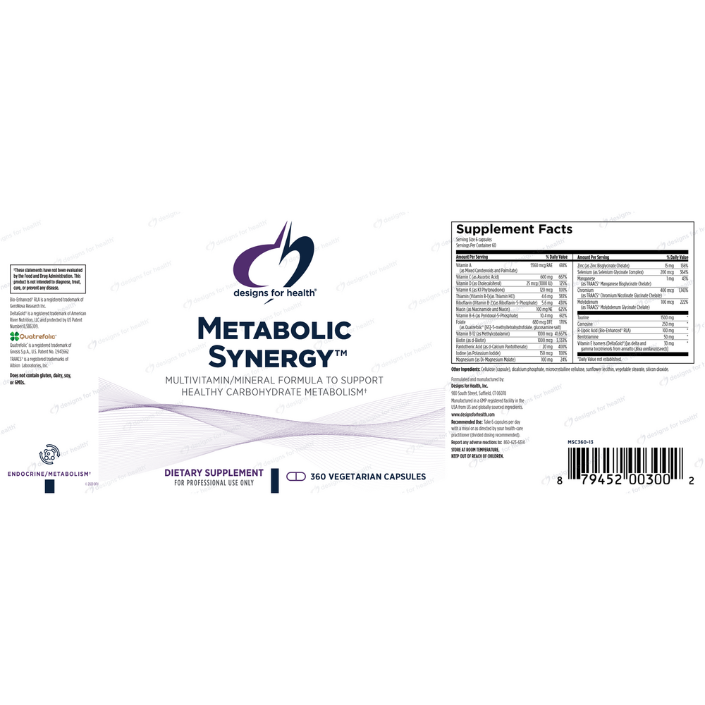 Product image for Metabolic Synergy™.