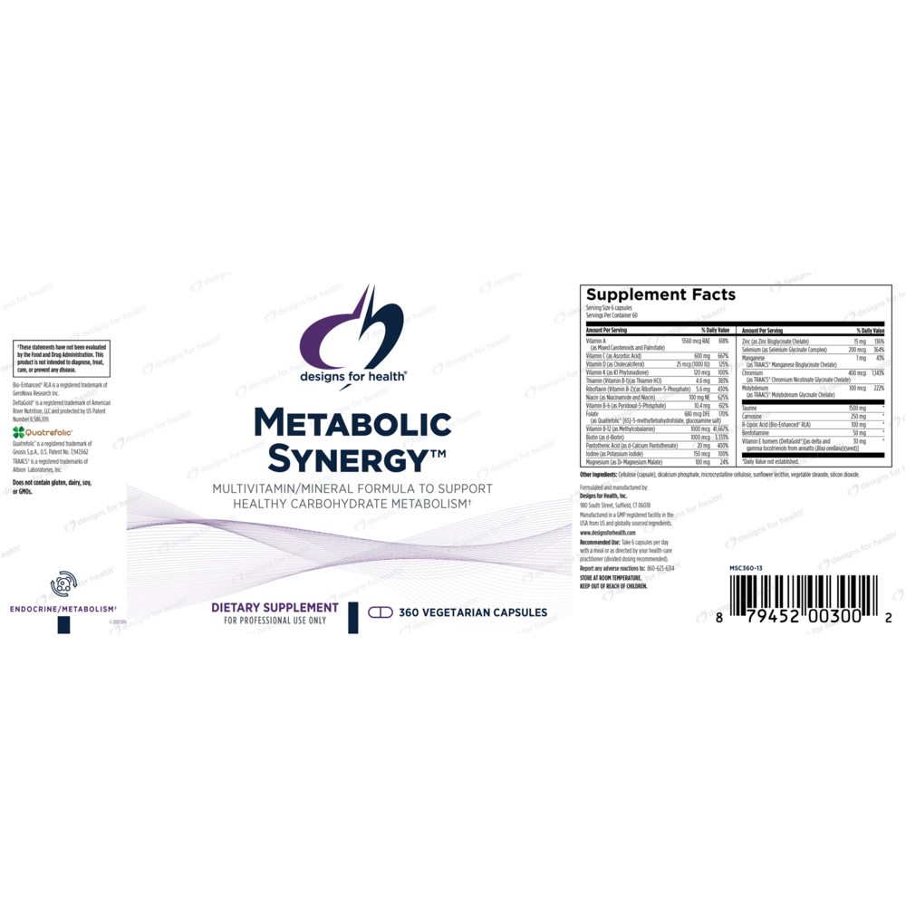 Product image for Metabolic Synergy™.
