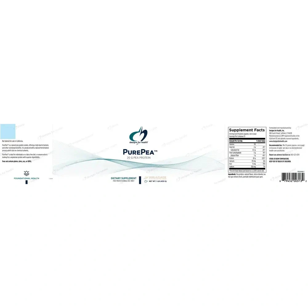 Product image for PurePea™, Vanilla.