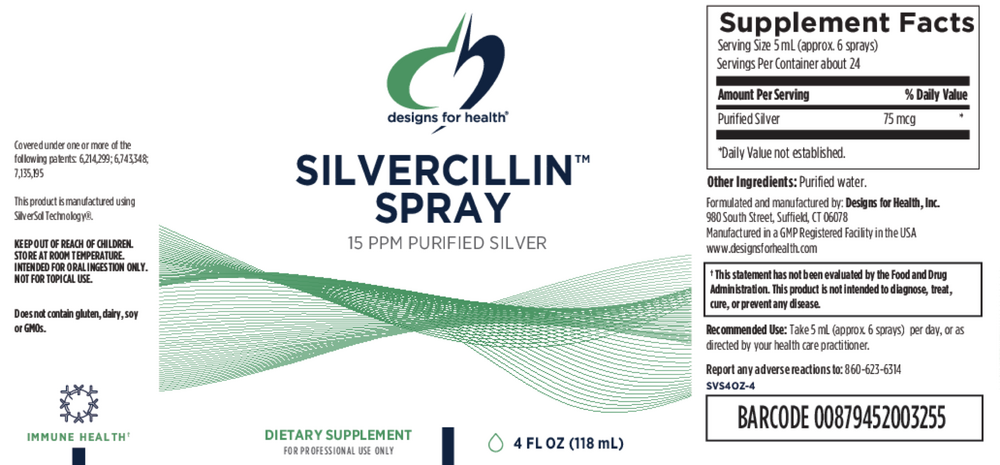 Product image for Silvercillin Spray.