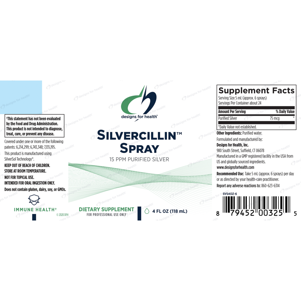 Product image for Silvercillin Spray.