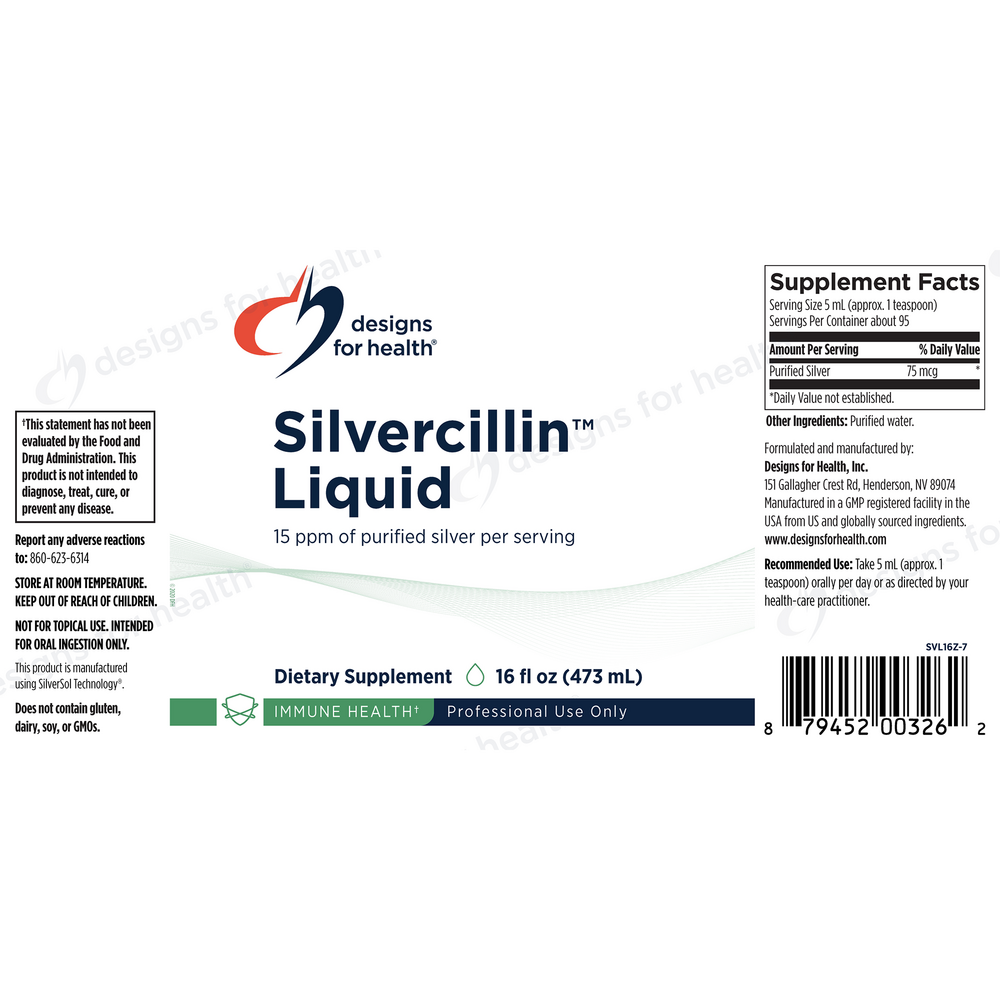 Product image for Silvercillin.