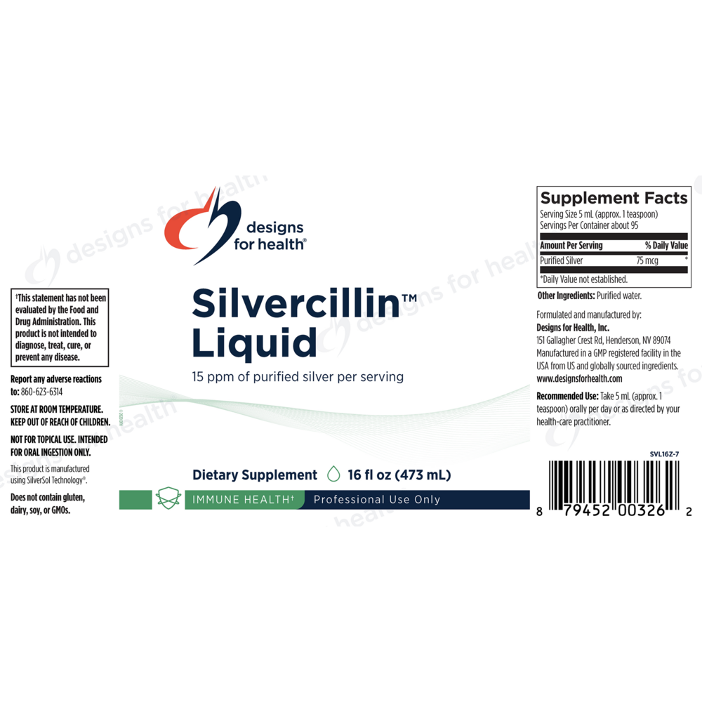 Product image for Silvercillin.