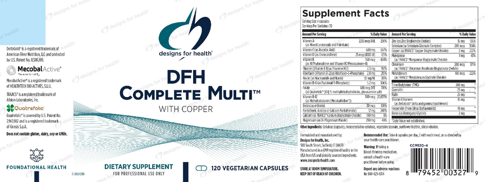 Product image for DFH Complete Multi w/Copper (iron-free).